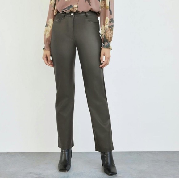 Aritzia Wilfred The Melina Pant In Color Argentique size 4 - Picture 3 of 14